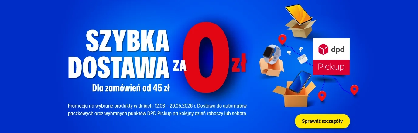 Szybka dostawa za 0 zł